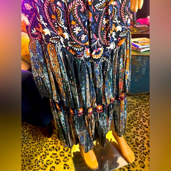 FOREVER 21 Floral Boho Dress Sz M - NWT - Picture 10 of 11